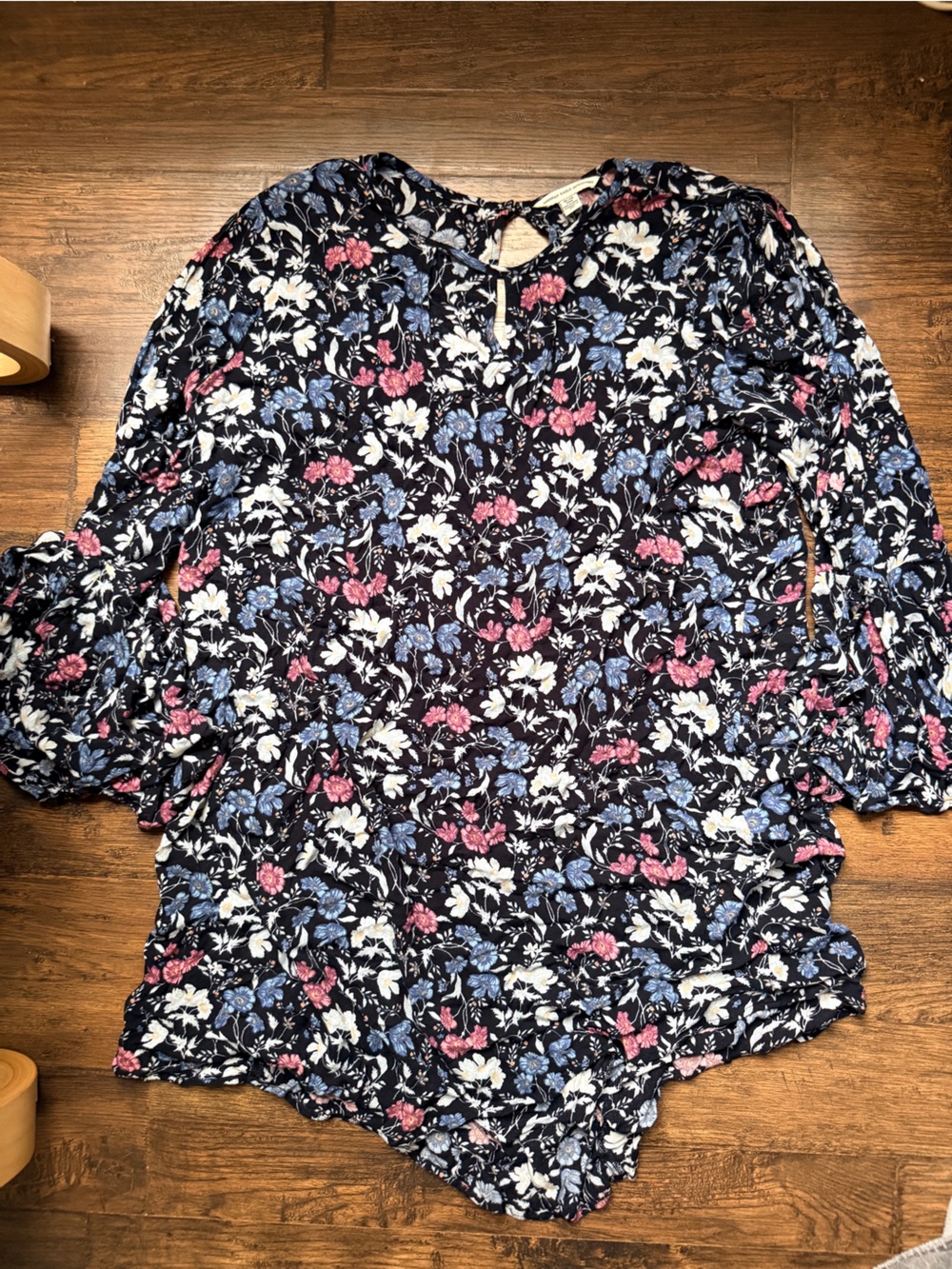 american eagle floral mini dress